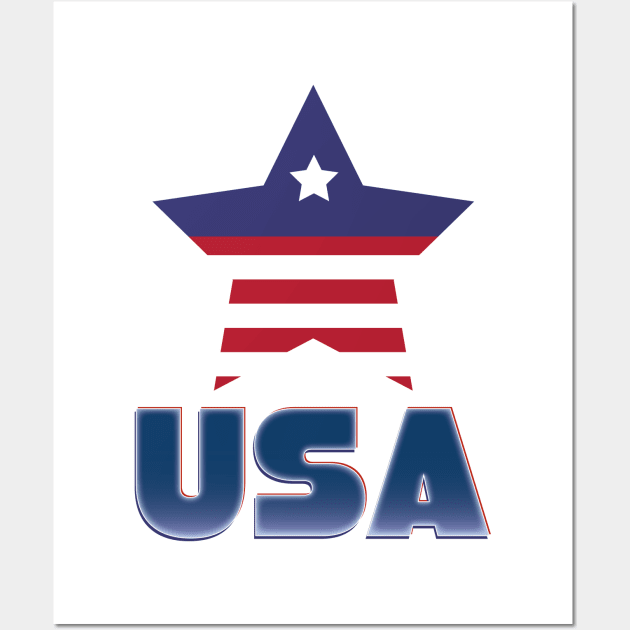 USA Wall Art by nickemporium1